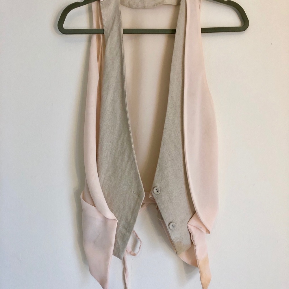 Mesh vest great for music festival